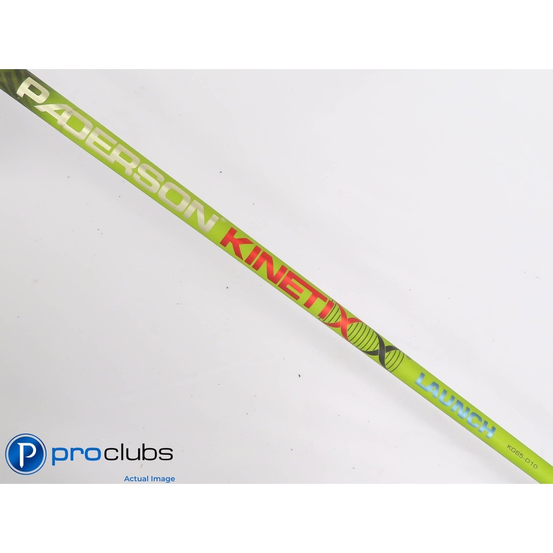 PADERSON KINETIXX BALLISTIC KG65-D10 Senior Flex DRIVER SHAFT w/ PING #441198