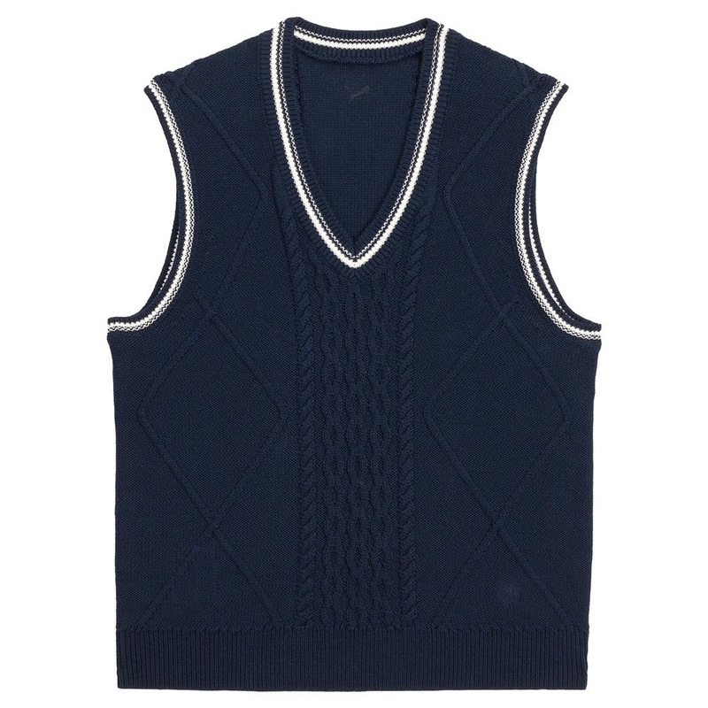 PUMA AP Sweater Golf Vest Deep Navy – SS25 Women