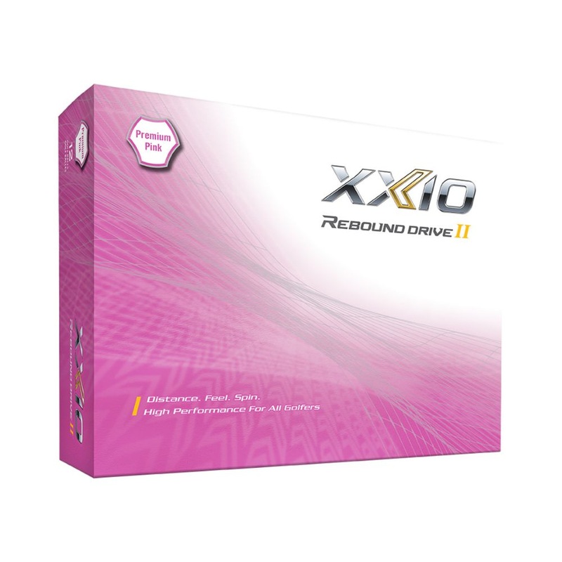 XXIO Rebound II Golf Balls Lady Premium Pink – 1 Dozen