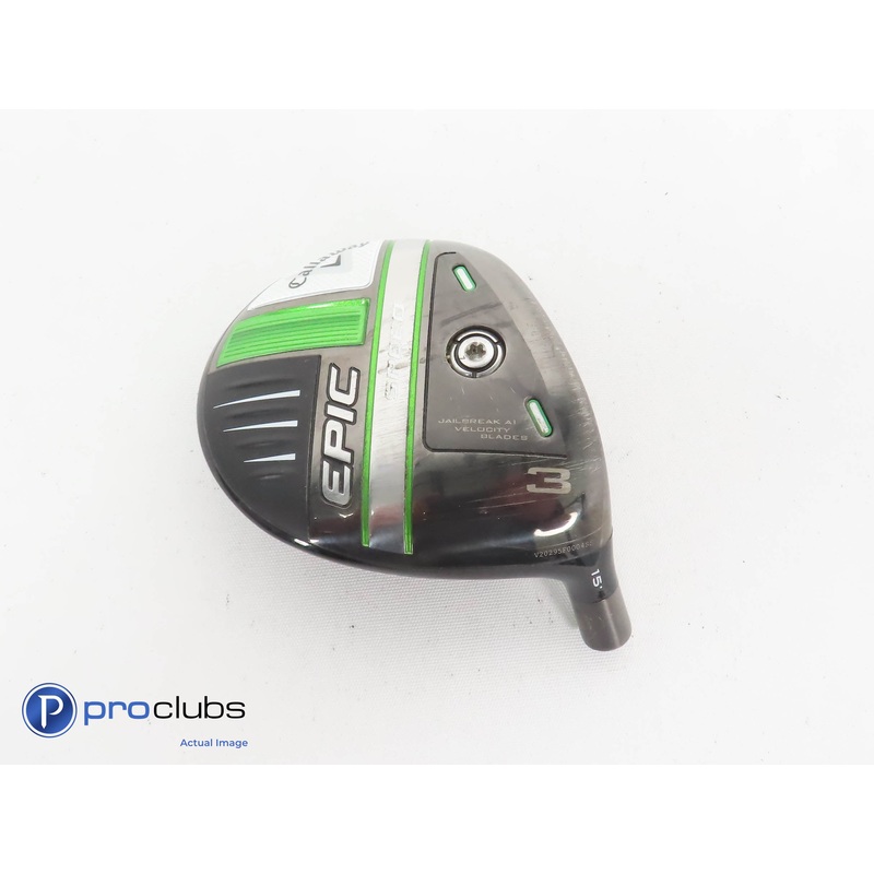 Callaway 21′ Epic Speed 15* 3 Wood – Head Only – 343514