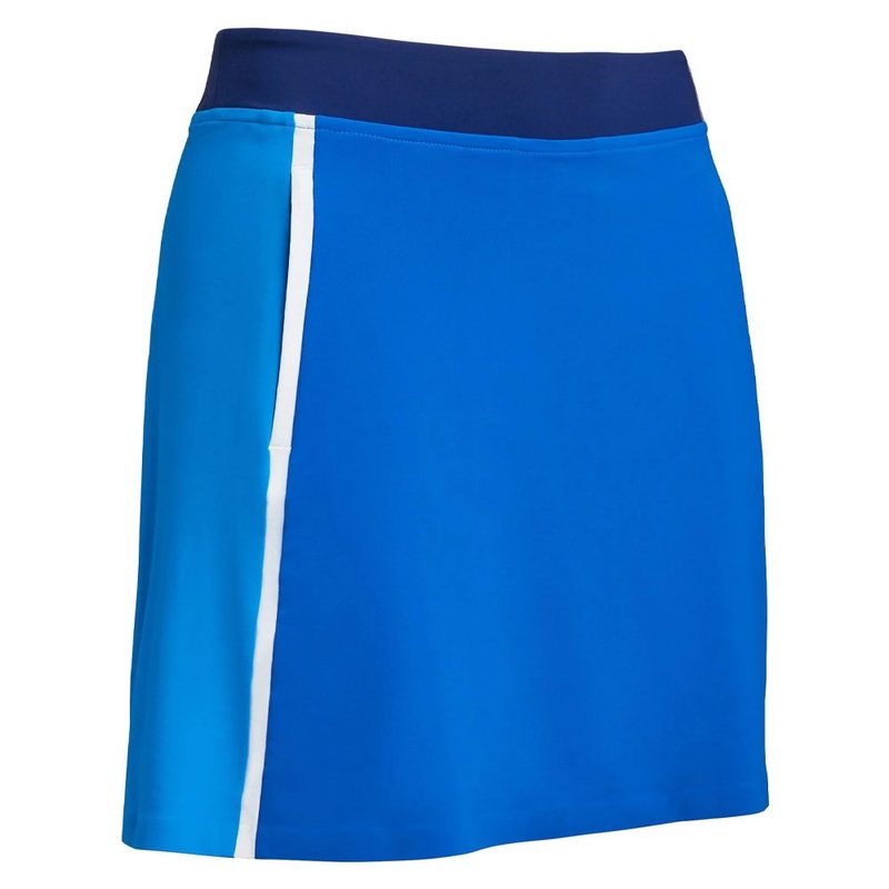 Gfore Colour Block A-Line Golf Skort Ultramarine – FW22 Women