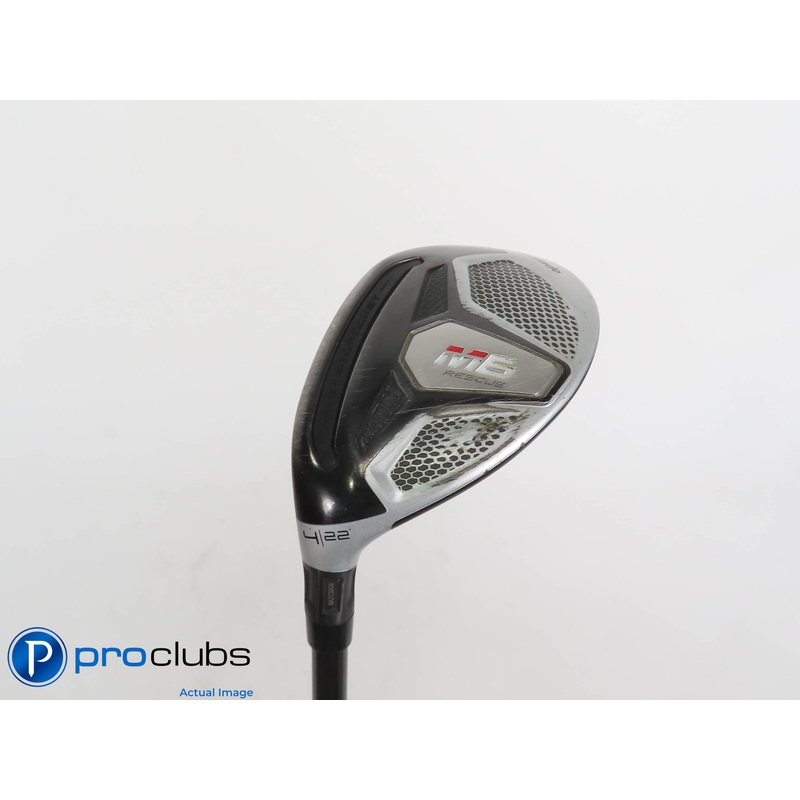 Left Handed TaylorMade M6 22* 4 Hybrid – Fujikura Atmos Red 7S Stiff Flex 401003