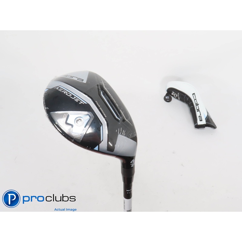New! Ladies Cobra AEROJET 21* 4 Hybrid w/ HC – KBS PGI 55g Ladies Flex – 413352