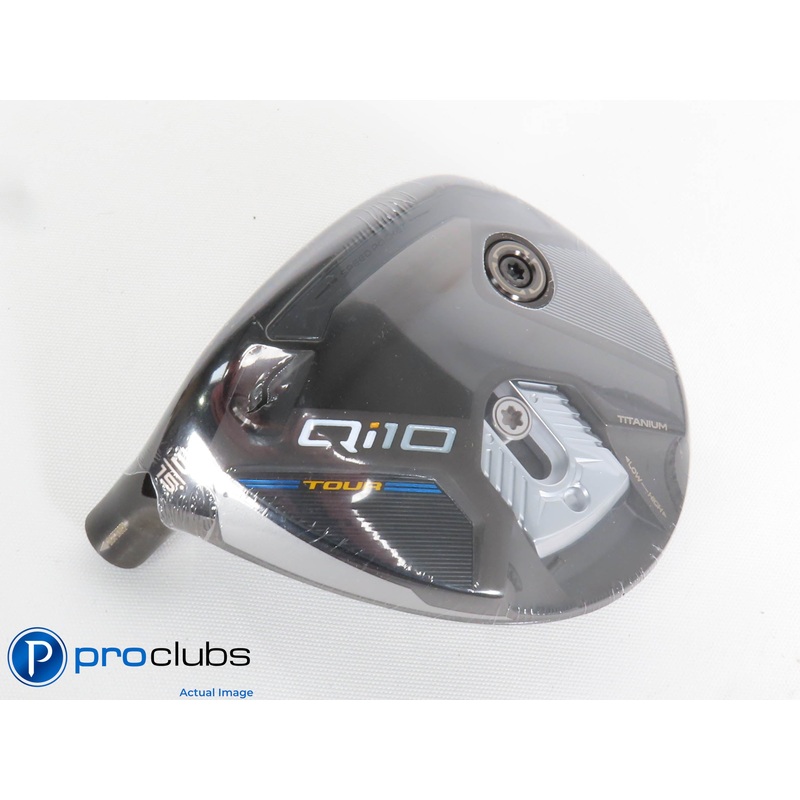 New! Left Handed TaylorMade Qi10 Tour 15* 3 Wood – Head Only – 432327
