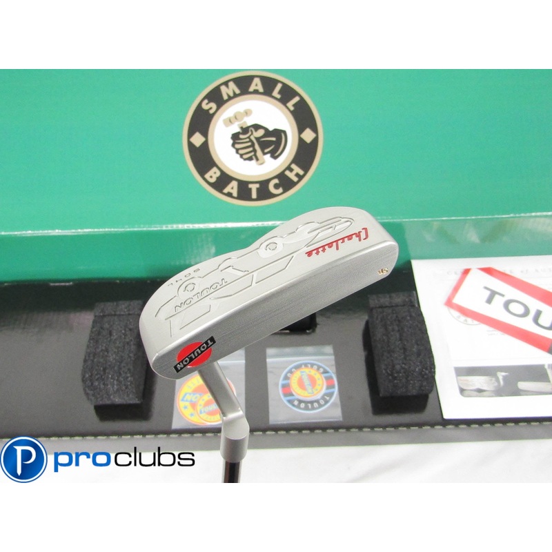 NEW TOULON SMALL BATCH CHARLOTTE CUSTOM LIMITED RUN PUTTER 35″ w/ORIGINAL BOX