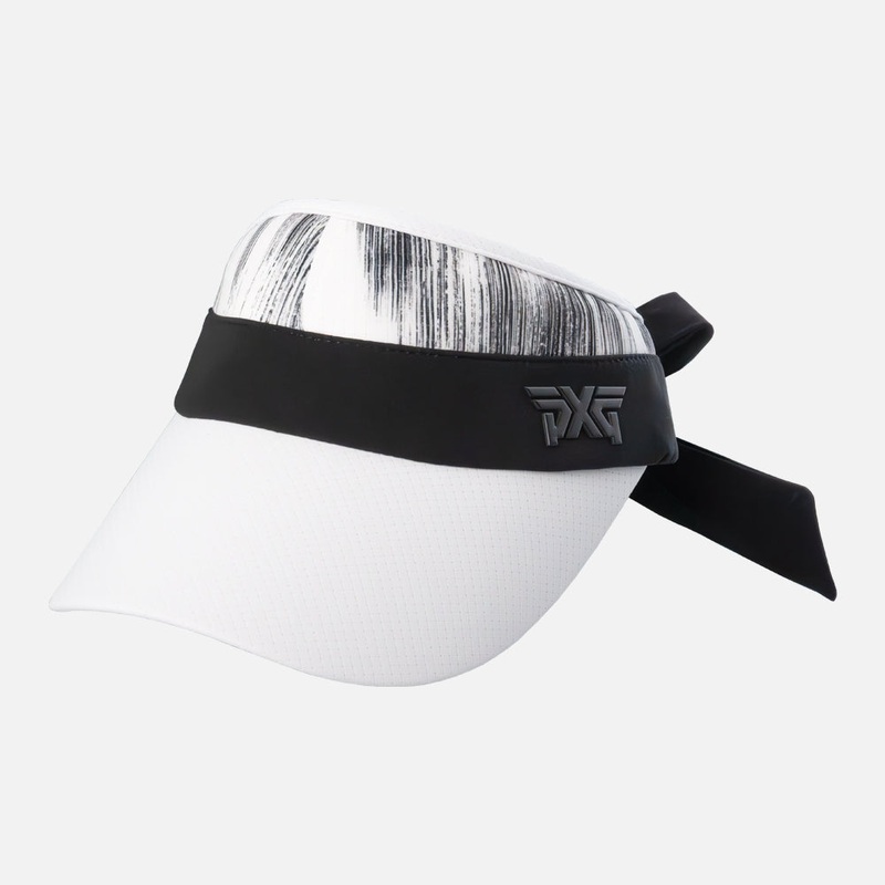 PXG KOREA WOMEN LOGO BAND WIDE VISOR