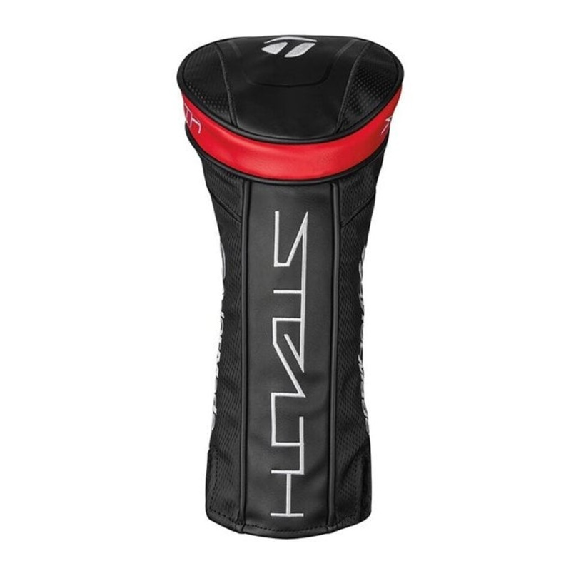 Taylormade Stealth Golf Driver Headcover  – Black/White/Red