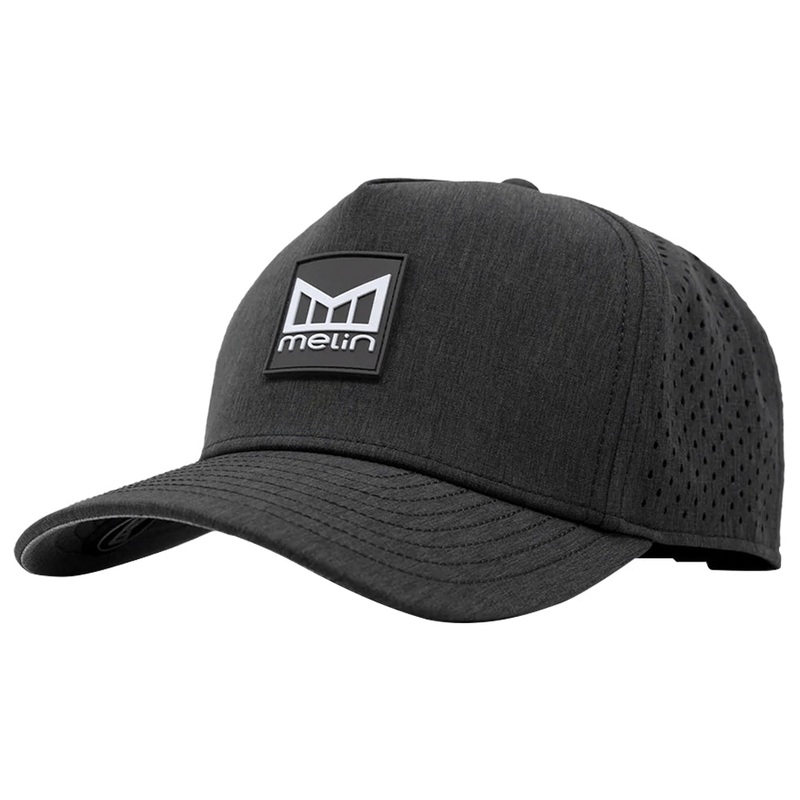 Melin Odyssey Stacked Hydro Golf Cap Heather Charcoal – SU22 Men