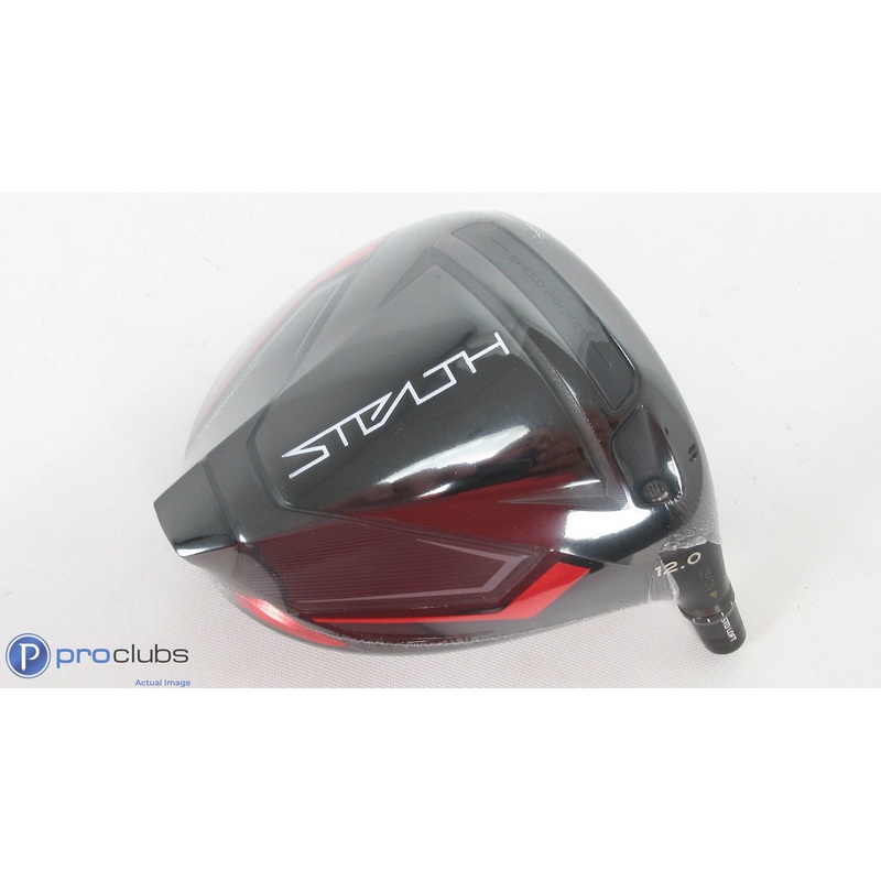 New! TaylorMade Stealth 12* Driver – Head Only w/ Adapter – 362238