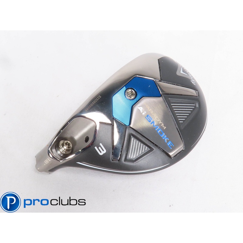 Nice Left Handed Callaway Paradym Ai Smoke 18* 3 Hybrid HEAD ONLY 429529