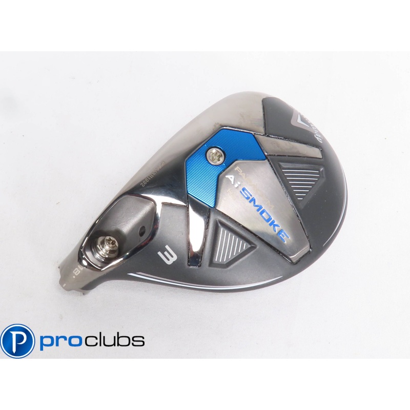 Nice Left Handed Callaway Paradym Ai Smoke HL 18* 3 Hybrid HEAD ONLY 429538