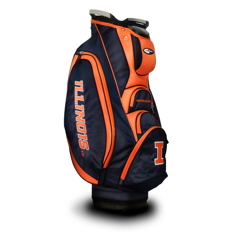 Team Golf Illinois Victory Cart Bag