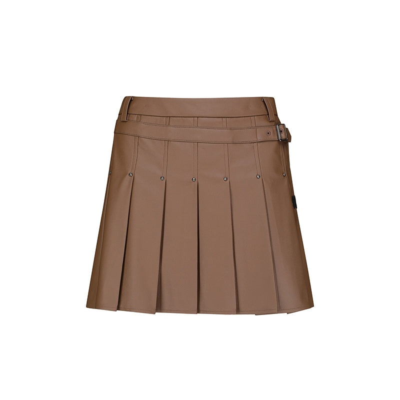 ANEW GOLF WOMEN BUCKLE POINT PLEATS SKIRTS