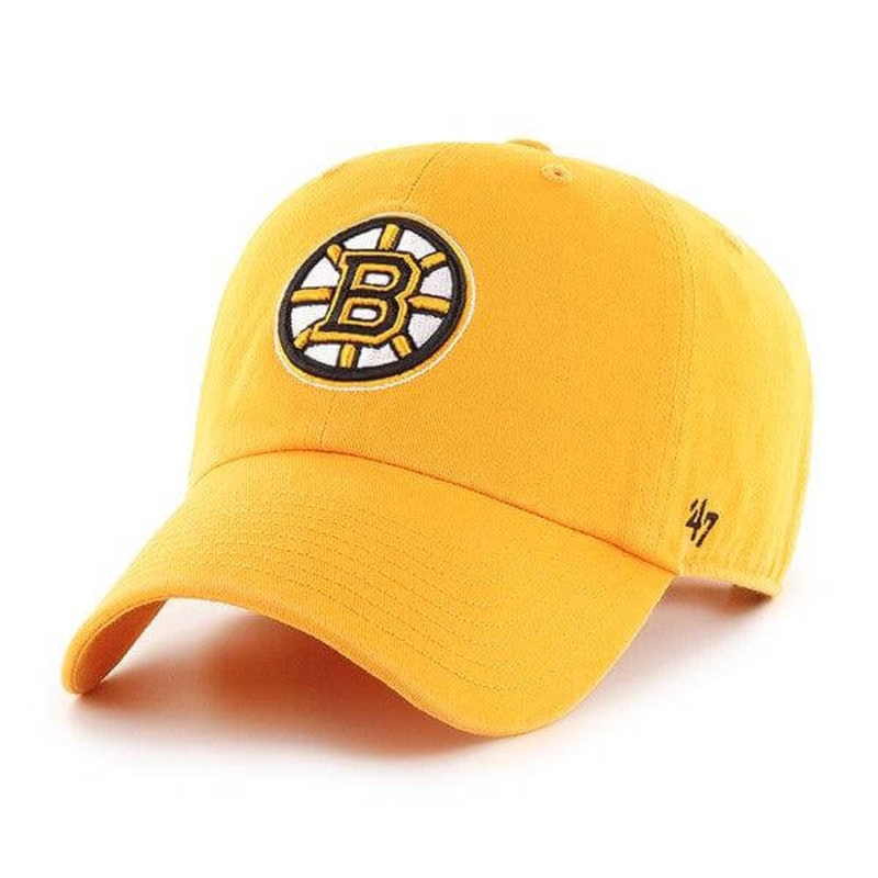 Boston Bruins ’47 Clean Up Yellow Cap