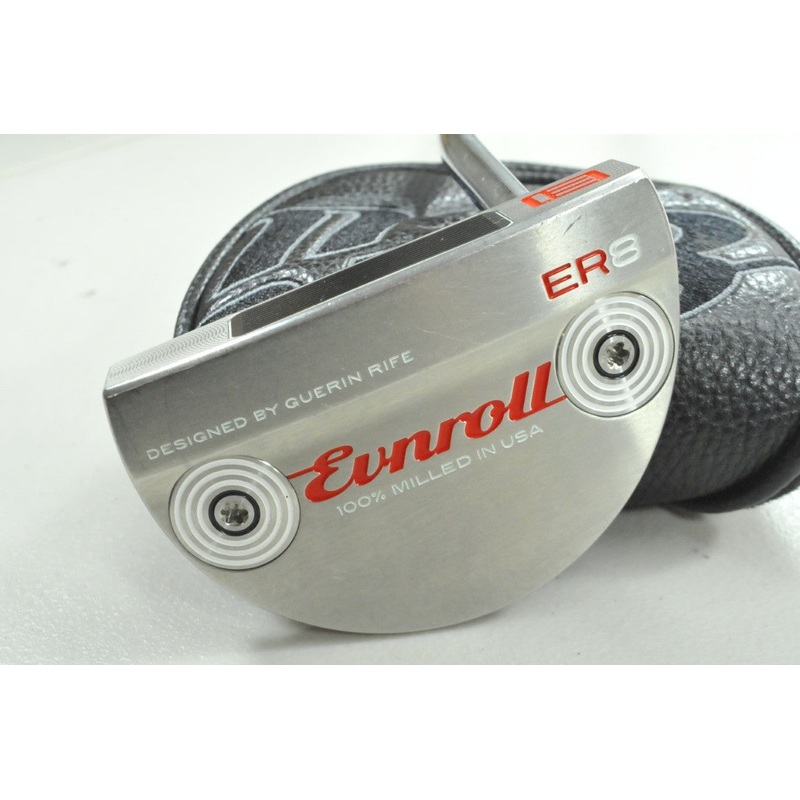 Evnroll Neo Classic ER8 Satin Stainless 34″ Putter RH Steel with Cover # 192347