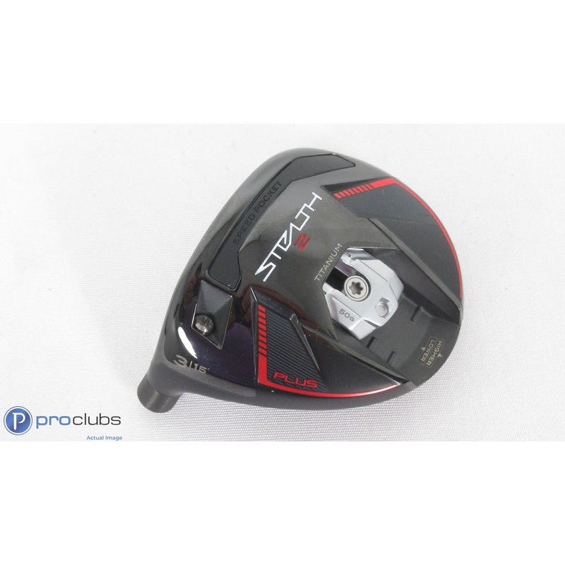 Excellent! Left Handed TaylorMade Stealth2 Plus 15* Fairway 3 Wood -Head Only-