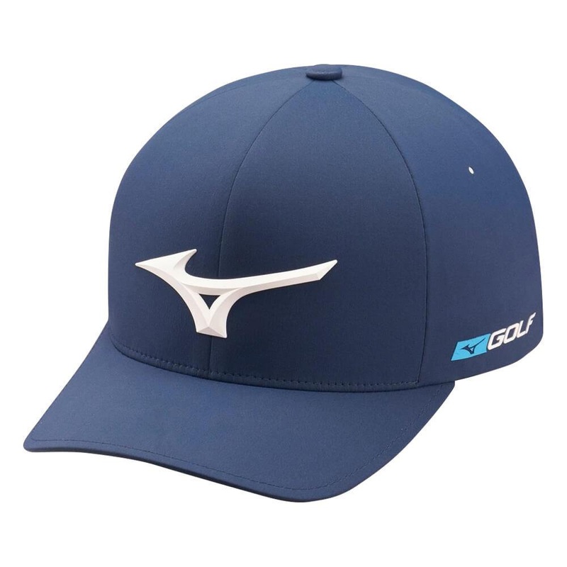 Mizuno Tour Delta Fitted Golf Cap Navy – 22 Men