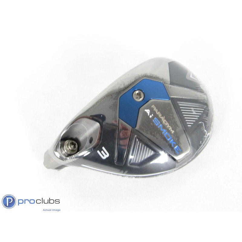 New Left Handed! Callaway Ai Smoke 18* 3 Hybrid – Head Only – 429341