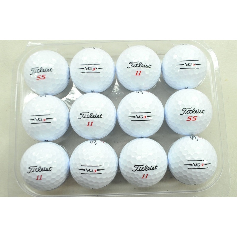 New Titleist VG3 Golf balls One Dozen White