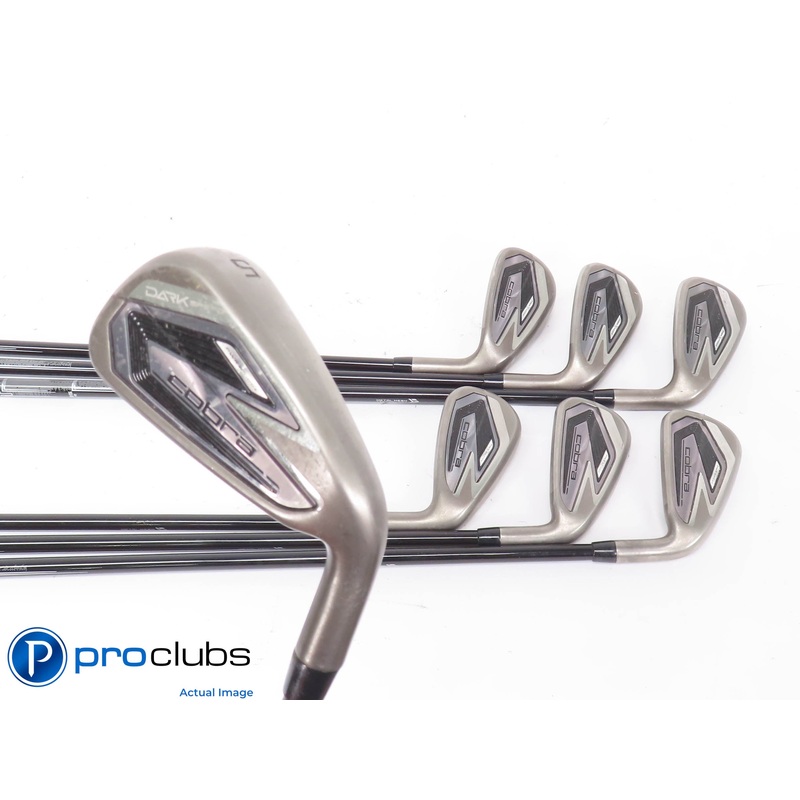 Nice Cobra DARKSPEED 5-PW,GW IRON SET – MMT 85 Regular Flex Graphite 443113