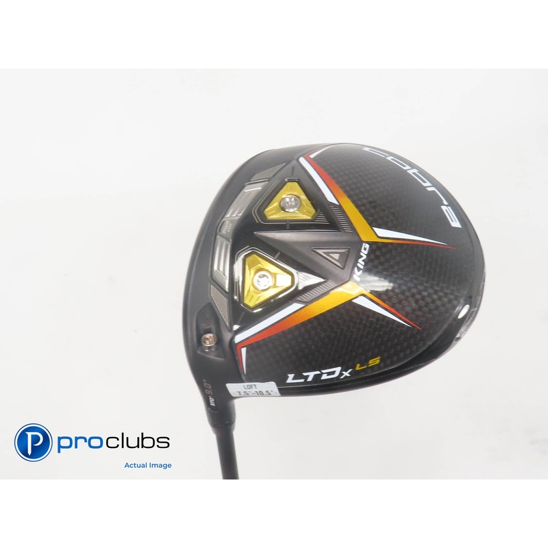 Nice Left Handed COBRA LTDx LS 9* DRIVER Blk/Gld MotoreX F1 6S Stiff Flex 393119