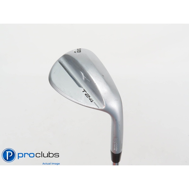 Nice Mizuno T24 Satin 58*(10*) WEDGE V-Grind – DG S400 Stiff Flex Steel 406554