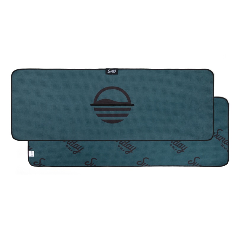 Sunday Golf Classic Golf Towel | Midnight Green