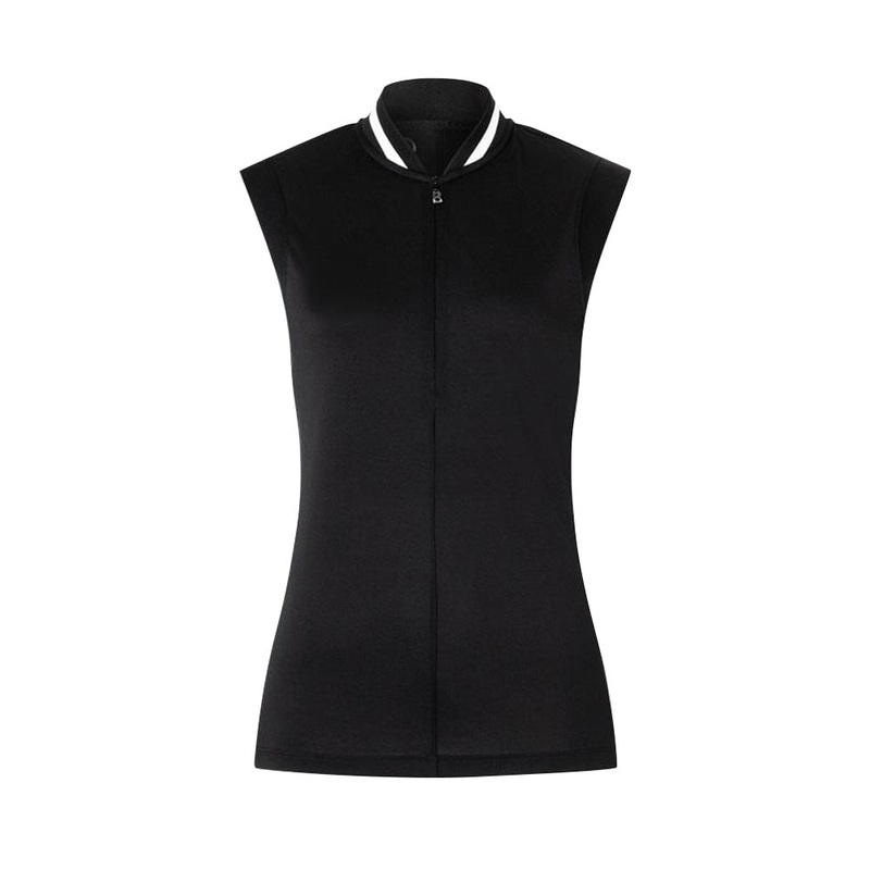 Bogner Eva Sleeveless Golf Polo Black – SS23 Women