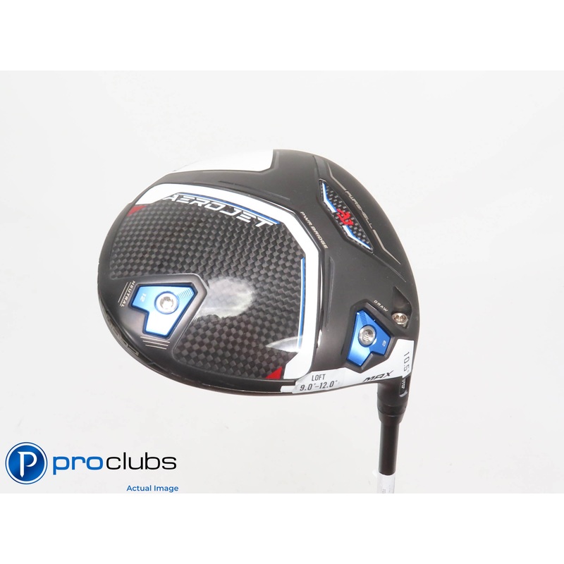 Cobra AEROJET MAX 10.5* DRIVER – UST Helium Black 4F2 Senior Flex – 409906