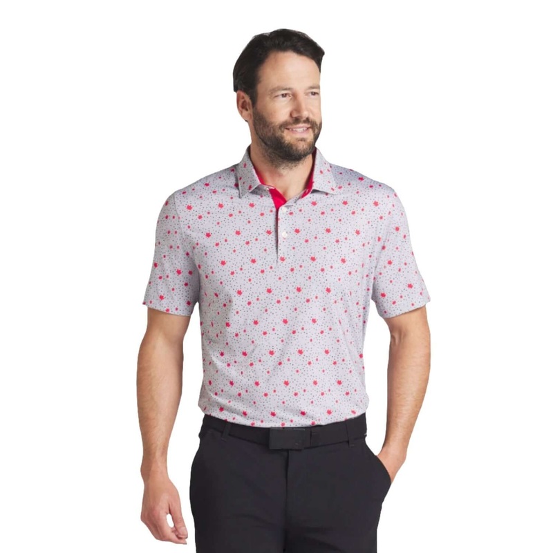 PUMA Canada Maple Dot Golf Polo – Mens