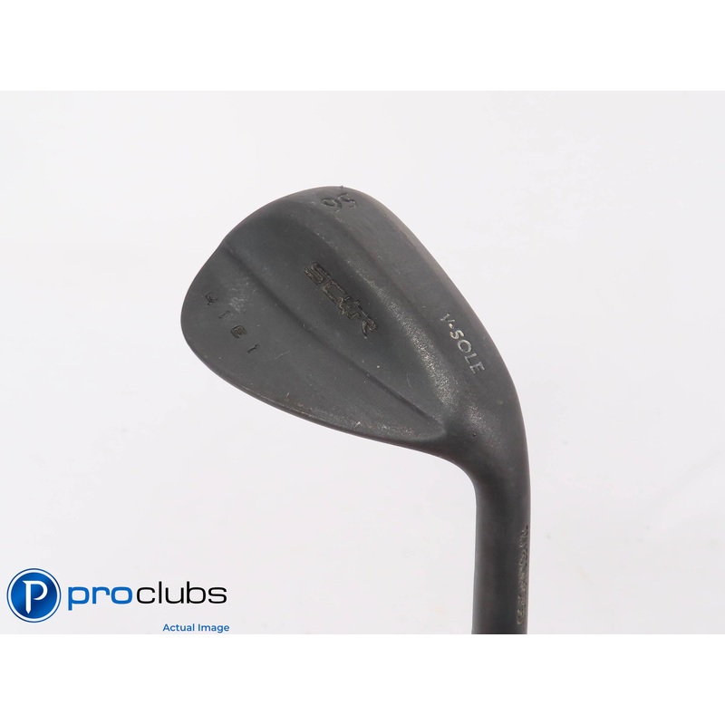 SCOR Golf 4161 Forged V-Sole 56* Black Wedge – KBS HI-REV 2.0 Regular – 447458