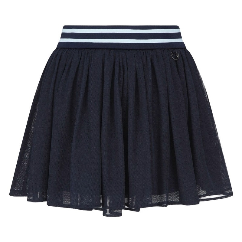 WAAC Mesh Gather Band Golf Skort Dark Navy – FW24 Women