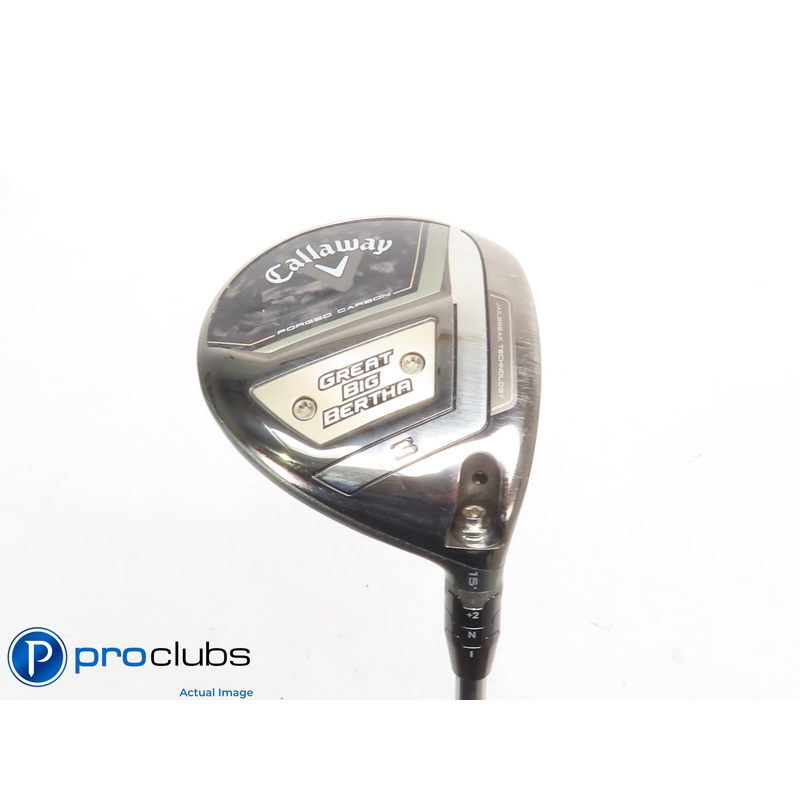 Callaway 2023 GREAT BIG BERTHA 15* 3 Wood – Cool Clubs Senior Flex – 426320