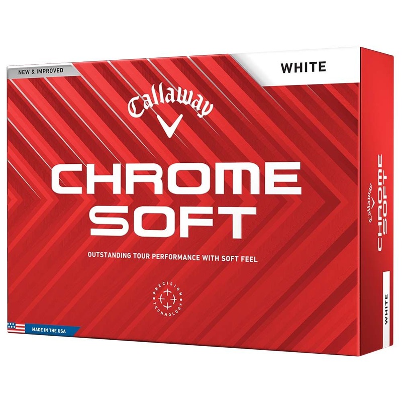 Callaway Chrome Soft Golf Balls – White