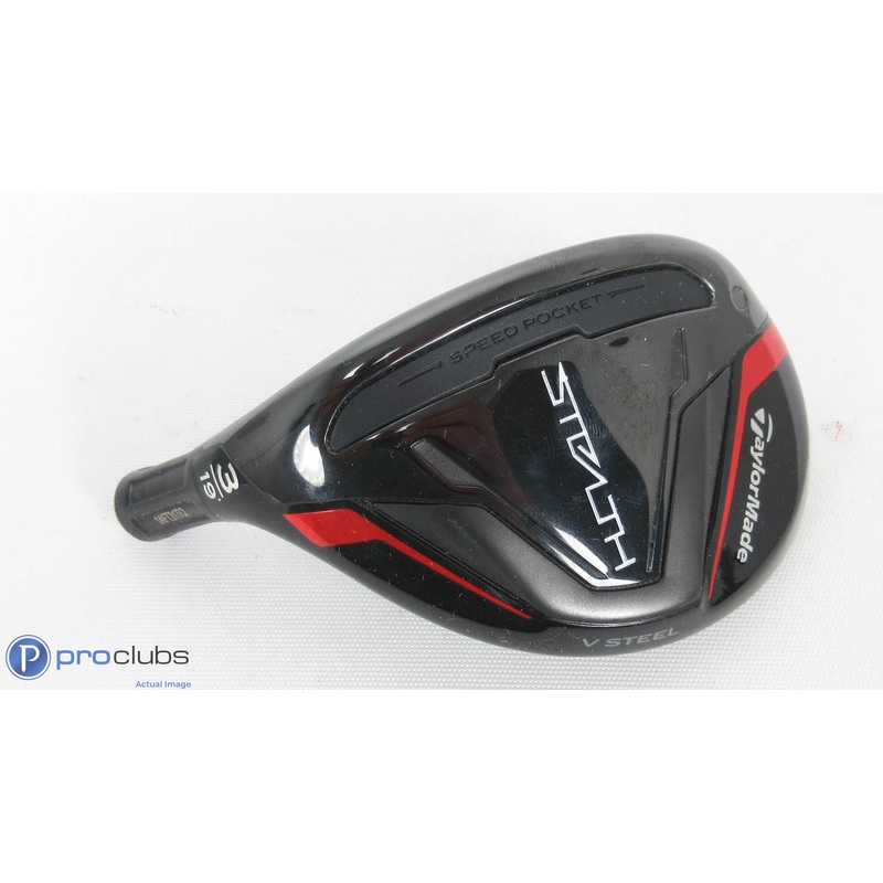 Excellent! Left Handed TaylorMade Stealth 19* 3 Hybrid – Head Only – 358630