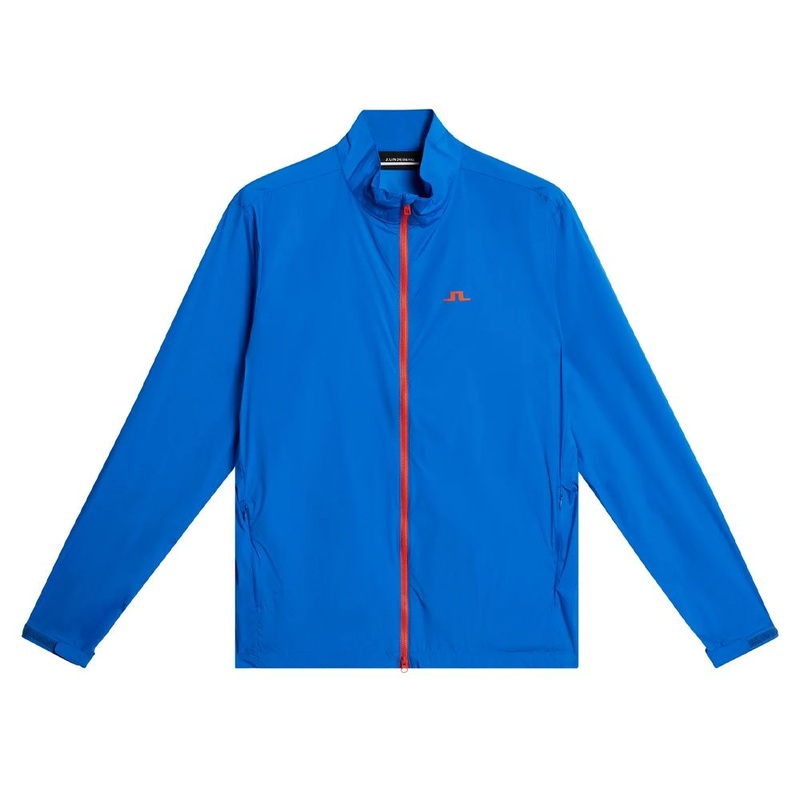 J.Lindeberg Ash Light Packable Golf Jacket Nautical Blue – SS24 Men