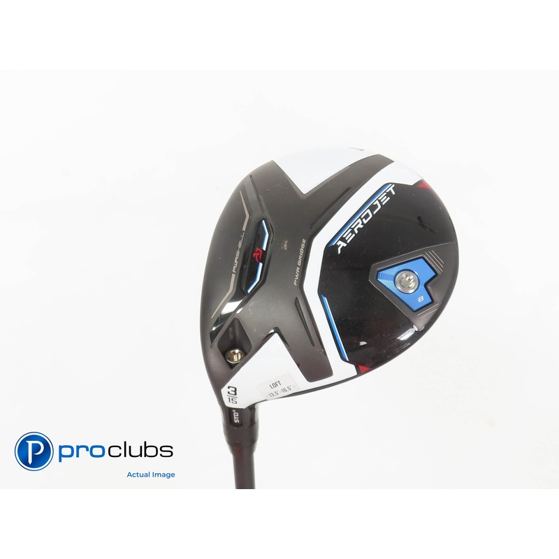 Left Handed Cobra AEROJET 15* 3 Wood – Fujikura Motore X F1 6-S Stiff – 397590
