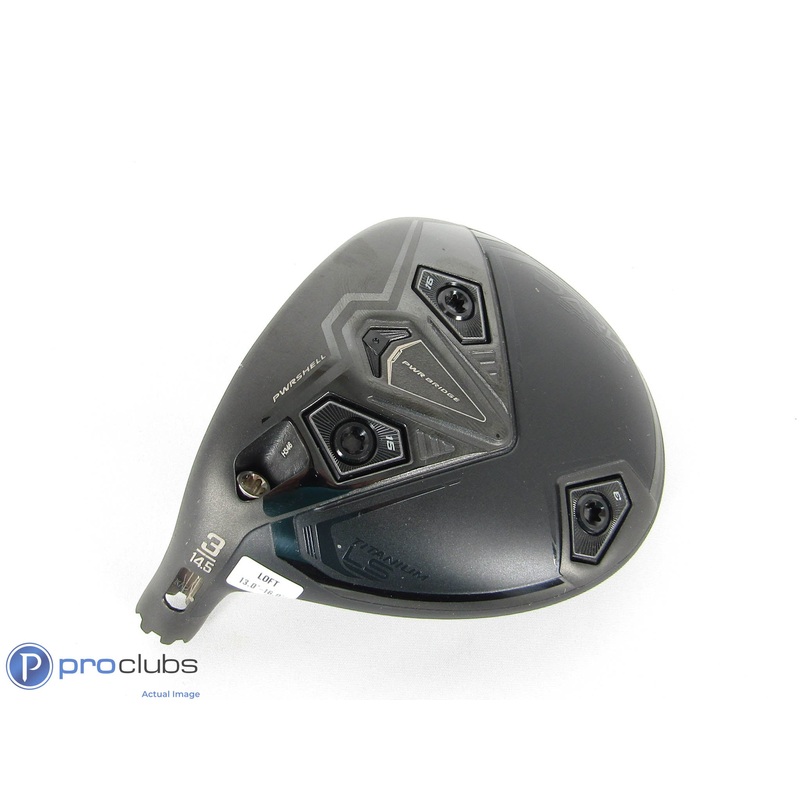 Left Handed! Cobra DarkSpeed Ti LS 14.5* 3 Fairway Wood – Head Only – 422612