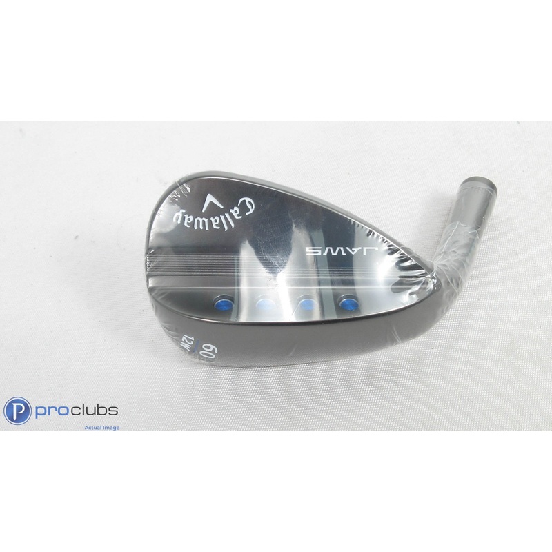 NEW! Left Hand Callaway JAWS MD5 TG 60* (12*) W Grind Wedge – Head Only – 399487
