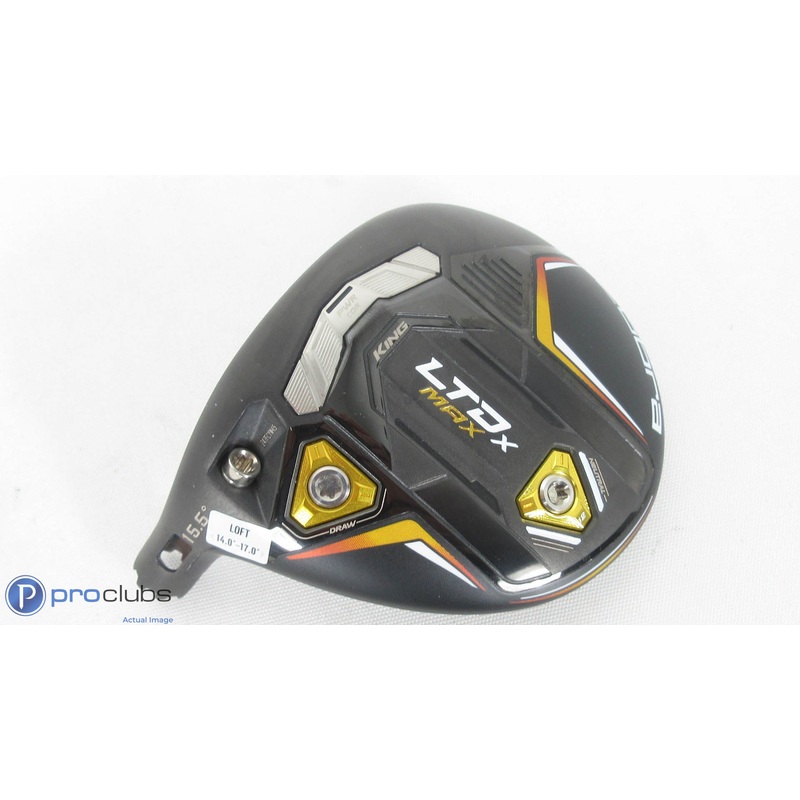 Nice! Left Handed Cobra King LTDx MAX 15.5* – 3 Wood – Head Only – L/H 371096