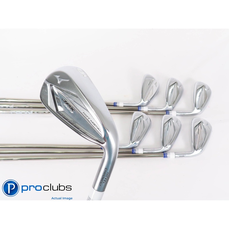 Nice Mizuno JPX923 Hot Metal 5-PW,GW IRON SET Regular Flex Graphite +1/2″ 448425