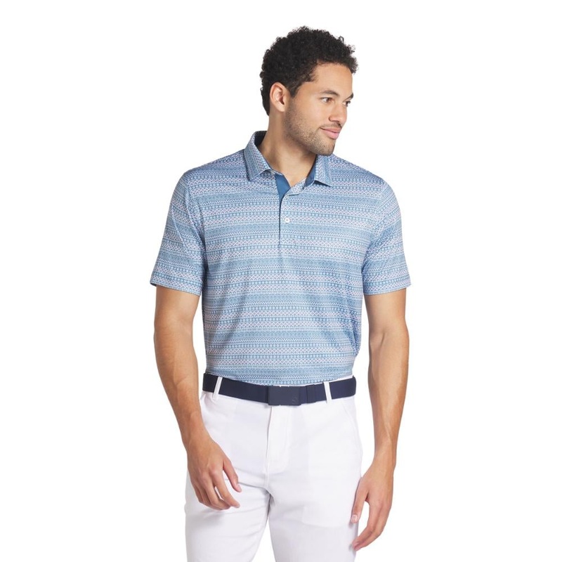 Puma Men’s Fair Isl Micro Print Polo 24