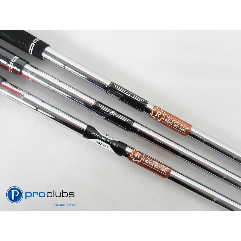 3pc DEMO TITLEIST VOKEY SM10 Steel Wedge Shaft Set .355″ Taper Tip #444724
