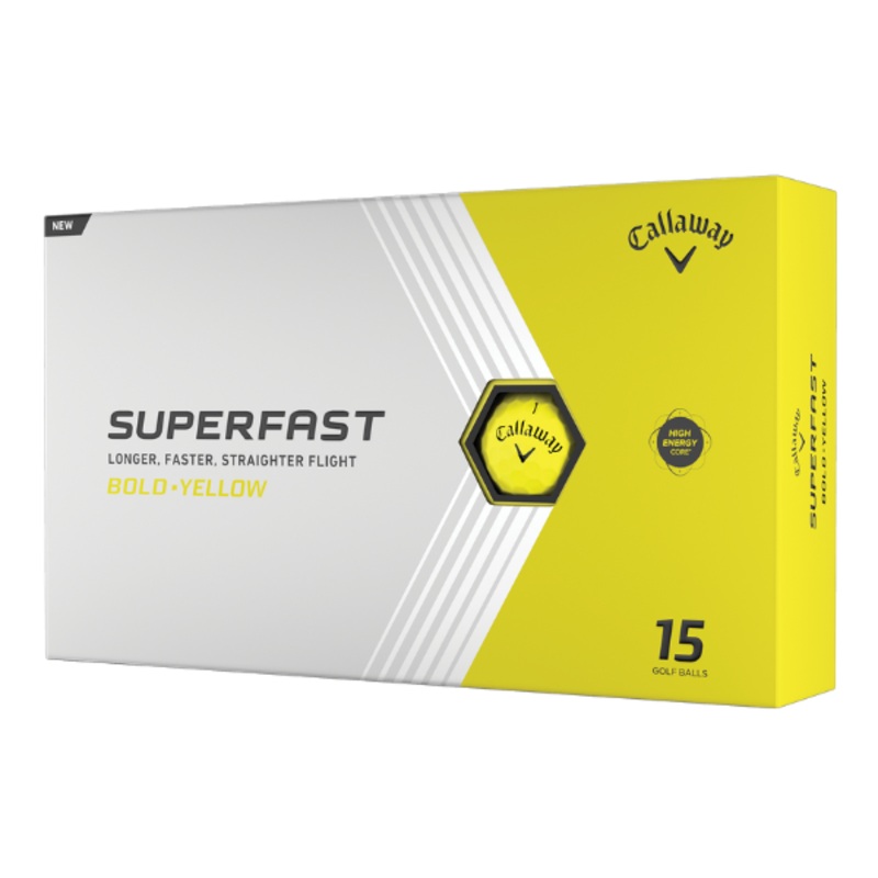 Custom Logo Callaway Superfast 15 Ball Pack Golf Balls