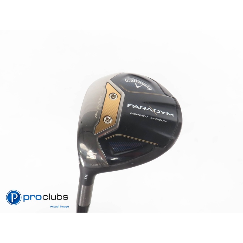 Left Handed Callaway PARADYM 18* 5 Wood – Aldila Ascent 50g Senior Flex – 379284