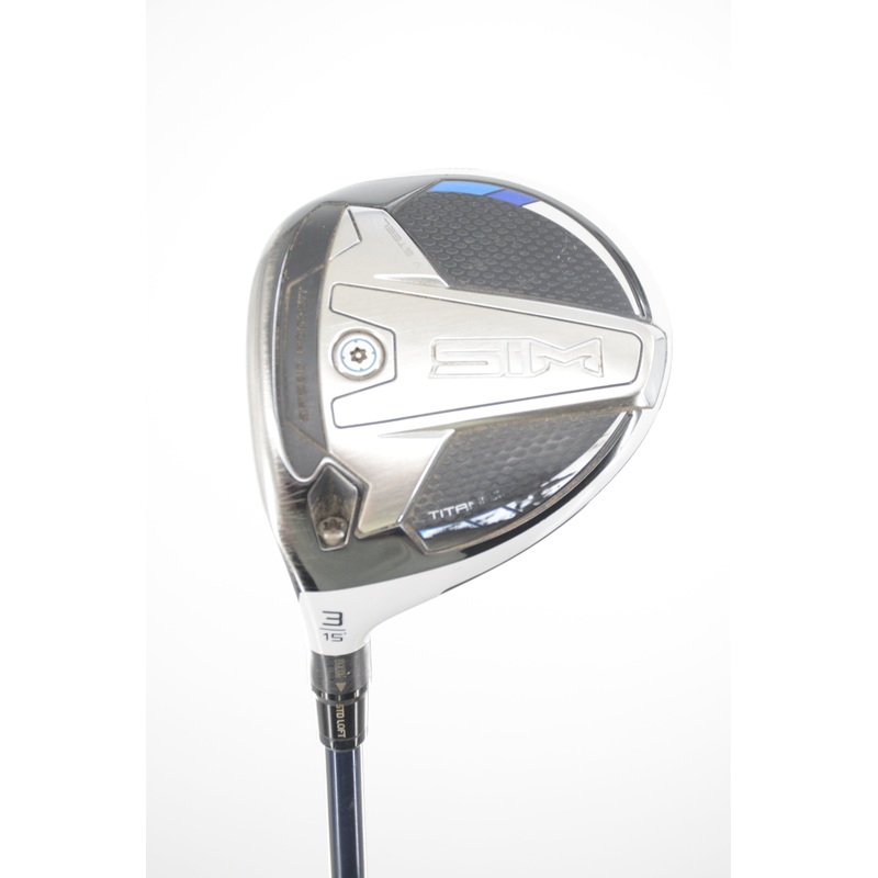 Lefty TaylorMade SIM Ti 3 Wood S Flex 43.25″
