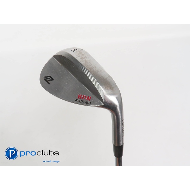 Nice! New Level SPN Forged Raw 56* Wedge – KBS HI-Rev 2.0 Stiff Steel – 328212