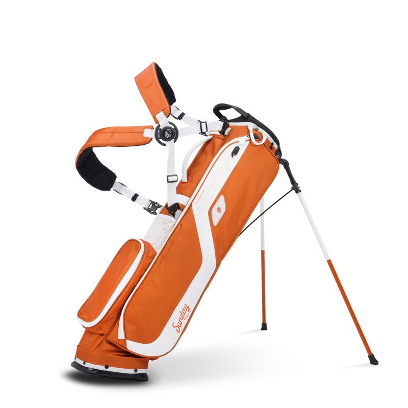 Sunday Golf El Camino | Burnt Orange Mid Size Stand Bag