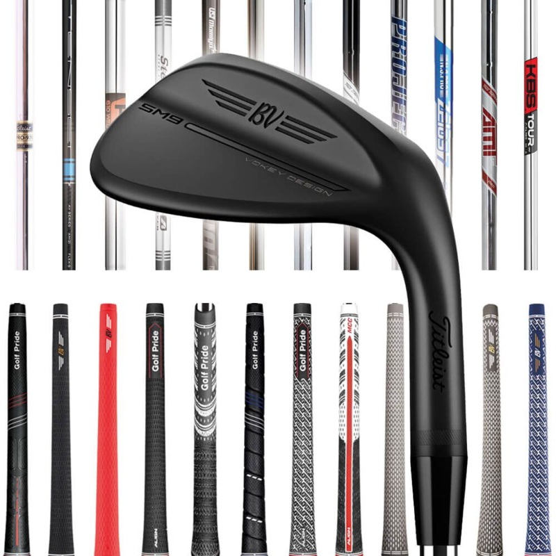 Titleist SM9 Vokey Jet Black Custom Wedge