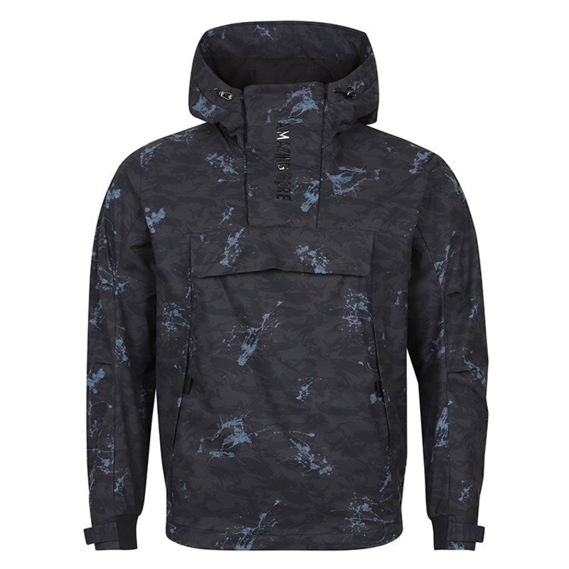 AMAZINGCRE MEN HYPER MAGMA WIND BLOCK HOODY ANORAK